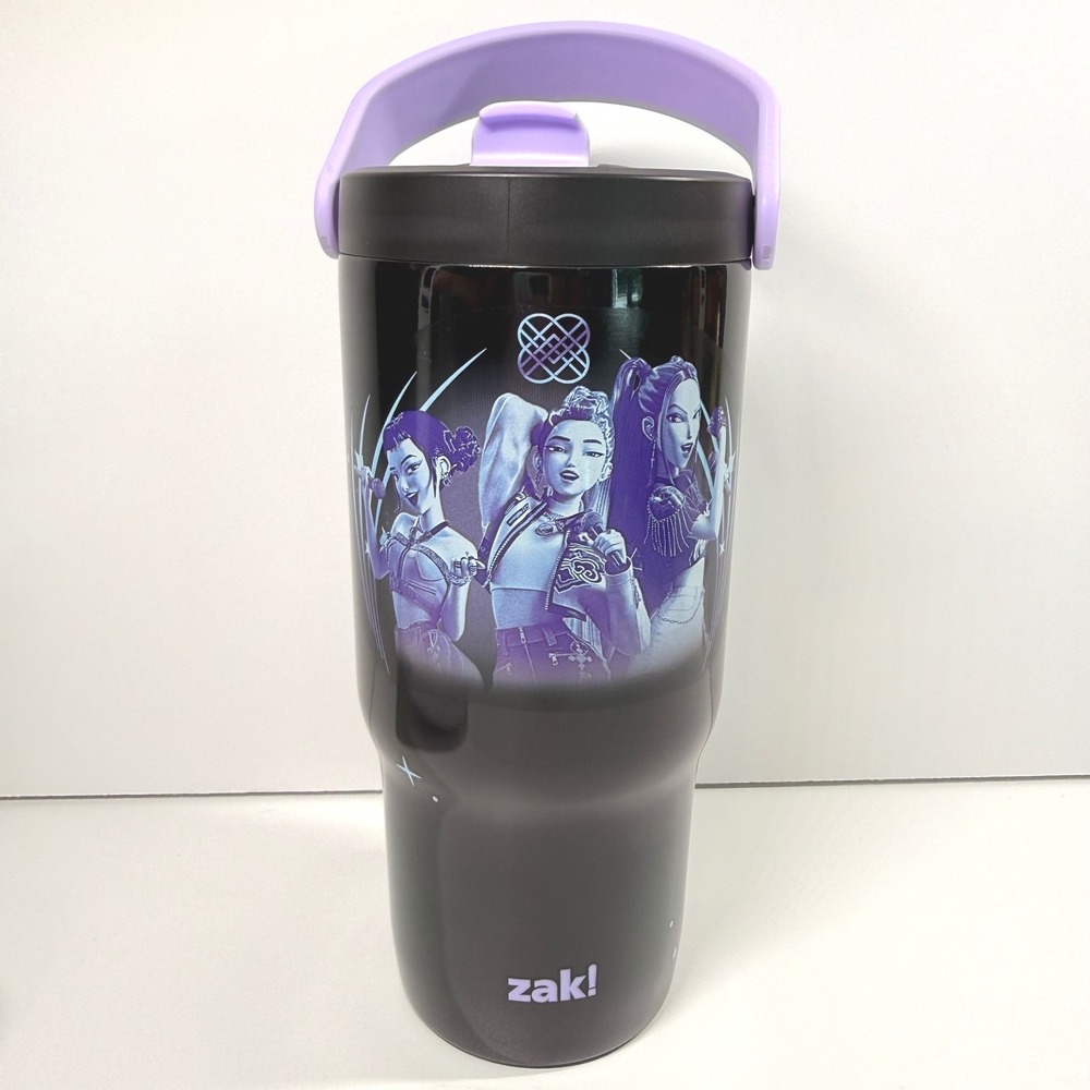 Zak Designs K-Pop Demon Hunters Huntr/x Tumbler 20oz Sams Club Exclusive NEW NIB - Picture 2 of 11